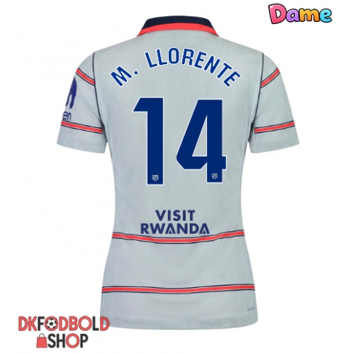 Atletico Madrid Marcos Llorente #14 Tredje trøje Dame 2026-27 Kort ærmer